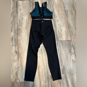 EUC 2 lululemon legging and sports top